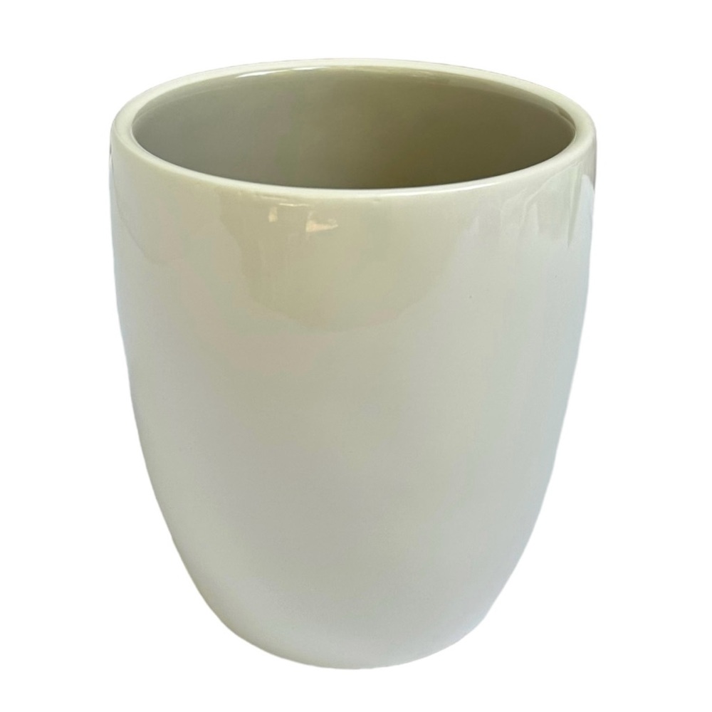 Rae Dunn TEA Mug White Gray Letters and Interior Dimples NWT 2017 OG - Picture 7 of 13